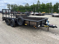 2021 Big Tex Trailers 6.5×16 6K Utility w/Ramp Gate & Spare Tire - Image 2