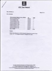 3. STC Test certificate from FOSHAN TOP GLORY FURNITURE TECHNOLOGY CO., LTD.