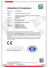 CE EMC INDUSTRIAL SWITCH certificate from Shenzhen Longxing Industrial Co., Ltd.