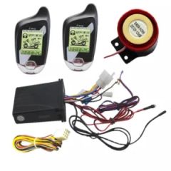 LM501 DC12V Two Way Motorcycle Alarm Tilt Shock Acc Mute 15D Origin China Trademark NT0 Voltage DC 12V Model NO. LM501 HS Code 8501101000 - Image 1