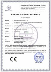 CE EMC of PET HAIR BLOWER certificate of Bests Industrial and Trading Co., Ltd – certificate photo, supplier certificates section