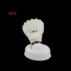 High Quality Goose Feather Badminton Shuttlecock OEM Accept Trademark BZ Model NO. BZ01 Speed 75,76,77,78 Type - Image 4