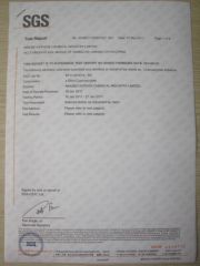 Halogen&Phthalates Test Report certificate from Ningbo Hopson Chemical Industry Co., Ltd.