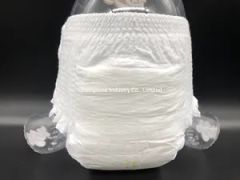 Disposable Super Soft Back Sheet Baby Diaper Pant MOQ 250000PCS Size S, M, L, XL HS Code 9619001100 Material Non-Woven Trademark - Image 2