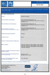 5 certificate from Foshan Sylon Electrical Appliances Co., Ltd.