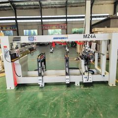 Professional Four-Row Wood Drill for Precision Board Punching Four-Row Drill Capable of Reversing Drill Row Multi-Row Boring Press 4-Row Drilling Machine - Image 5