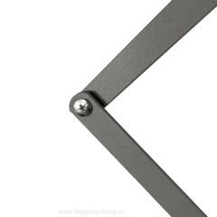 Foldable Magazine Brochure Display Rack Stand for Office Exhibition Trade Show - Image 2