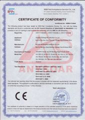 Shade Nets CE certificate from Sichuan Zhifang Net Industry Co., Ltd.