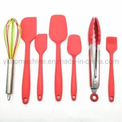 Silicone Kitchen Utensils Cooking Set Utensils Kitchenware MOQ 2000PCS Origin China Size 24.5X6cm Weight 40g/PC HS Code 3924100000 - Image 3