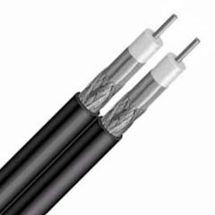 RF Coaxial Cables, For Networking, Copper Color Black Frequency 50 Hz Shock Proof Yes Flame Retardant Yes Cable Conductor - Image 1