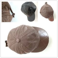 Real Leather Baseball Hat Distributor Trapper Buckets Snapback Fisherman Caps - Image 4