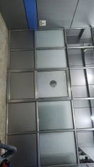 12 mm Silver Aluminium Partitions Color Silver Height 10 ft Hardness 45 HRC Thickness 12 mm Finishing Polished Material Aluminium - Ajay Enterprises