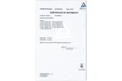 TUV2 certificate from Shenzhen Sanliuwu Technology Limited Company