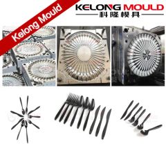 Plastic Injection Mould for Disposable Cutlery Spoon Fork Knife Moulds - Image 5