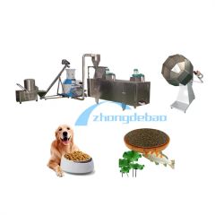 Feed Pellets Production Line Automatic Floating Fish Feed Pellets Production Line / Pet Food Processing Machines - Image 1