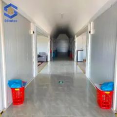 Economic Prefab Worker Accommodation Assembling Container Storage Apartment Integrated Steel Frame Modular Mobile Prefab Prefabric - Image 4