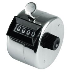 Hand Tally - Jaap Counter, For Industrial Weight 65 gm Shape Circular Mechanism Electronic Size 5.1 x 4.7 x 4.1 cm Brand Prestige - Image 1