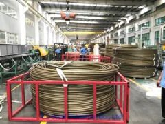 ASTM B111 B280 C10200 12200 Copper Tube Brass Pipe for HAVC Copper Tube - EZ Steel Industrial Co., Ltd.