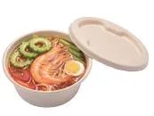 Compostable Biodegradable Disposable Sugarcane Bagasse Paper Plates Tableware - Image 6
