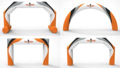 Custom Start Finish Marathon Inflatable Arch - Image 1