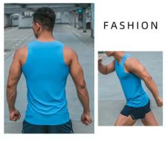 Lightweight Men's Summer Basketball Training Vest - Breathable Ice Silk Top - Image 5