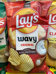WORLD FAMOUS LAY’S POTATO CHIPS MADE FROM REAL POTATOES 130gx12 PACKS PER CARTON FOR SALE - Image 5