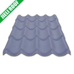 Jieli Brand Synthetic Resin Roof Tile Royal Style Size 900 Width 900mm Shape Bamboo Color Brick Red HS Code 39259000 Lifetime 50 - Image 1