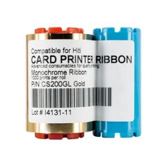 Ymcko Ribbon Card Printer Universal Code Compatible Hiti CS-200e Color Ribbons 400 Prints - Image 1