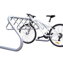Steel Coat Hanger Bike Rack Glavanized Stainless Triangle Loop Style Bike Parking Rack - Suzhou Litan Metal Co., Ltd.