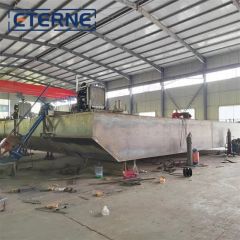 Eterne Customized River Working Excavator Use Assembly Pontoons Modular Barge - Image 3