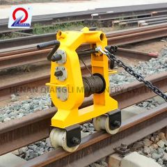 Rail Transport Trolley for Moving Steel Rails During Railway Track Construction - Image 6