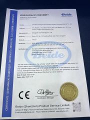CE certificate from Shenzhen Xinhao Environmental Protection Packaging Materials Co., Ltd