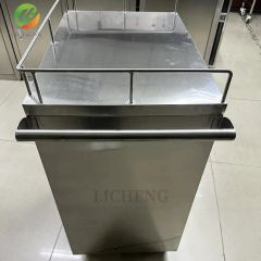 Durable Stainless Steel Medical Utility Cart with Wheels - Image 5