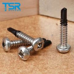 Screw Manufacturer Stainless Steel Carbon Steel Combo Square Phillips Pan Round Head Patta Sds Roofing Mdf Self Drilling Screws - Suzhou Tsingri Fasteners Co., Ltd.