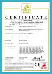 CE certificate from TAIZHOU LIZHOU PNEUMATIC TOOLS CO., LTD.