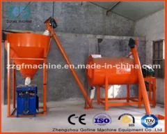 Automatic Dry Mortar Batching Mixing Production Line Power 4-8kw Volume 450L Weight 500kg Origin China Capacity 1-2t/H Layout Vertical - Image 2