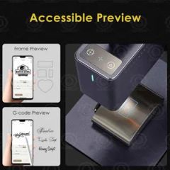 Qdmech Hot Sale Small Automatic Radiation Marking Machine High Speed Wholesale Price Automatic Radiation Metal Marking Machine - Image 5