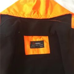 Winter High Visibility Safety Jacket Reflective Workwear Origin China Trademark OEM Thickness Thick Color Fastness 4 Label Customized - Image 3