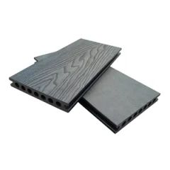 Composite Decking Mixed Color 3D Wood Pattern Decking Tiles WPC Decking Outdoor Engineered Flooring - Image 1