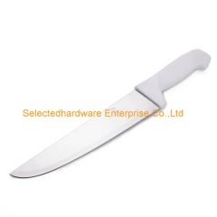 White Handle German Stainless Steel Butcher Knives Color White Origin China Packaging Set Brand Selected Model NO. KP0147 - Image 2