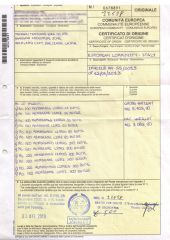certificate certificate from Taizhou Tianyang Electrical Co., Ltd.