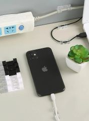 Plastic Transparent 20 pcs CORD WIRE CABLE CLIPS Size 4 mm Color Transparent Clip Material Plastic Material BPA Free - Image 4