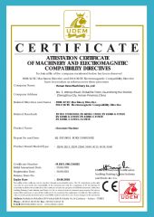 Certificate certificate from Henan Reso Machinery Co., Ltd.
