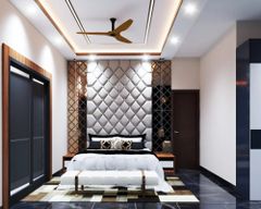 Bedroom Interior Designing Service Atmosphere Creation Relaxing Space Efficiency Maximizes Space Efficiency Design Personalization Tailored To Match User Tastes And - Ajith And Hendry Associates