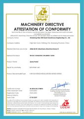 CE certificate of Spray Robot certificate from Shandong New Silk Road Greenhouse Engineering Co., Ltd.