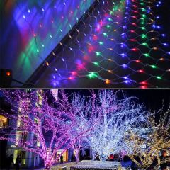 110V 220V Customized Net Mesh String Fairy Lights LED Fishing Light for Diwali Decoration - Image 4