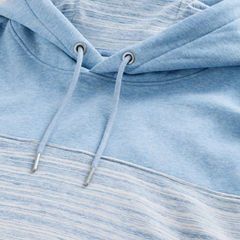 Premium Cotton Fleece Colorblock Pullover Hoodie with Front Pocket - Custom Wholesale Casual Apparel - Image 2