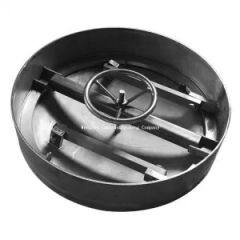 Stainless Steel SS316 Food Grade Round Pressure Inward Cm 2 Shell Tank Manway - Image 1
