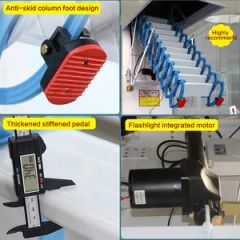 Versatile Electric Attic Stairs with Remote Control Feature - Image 4