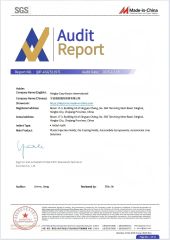 SGS certificate from Ningbo Easy-Boom International